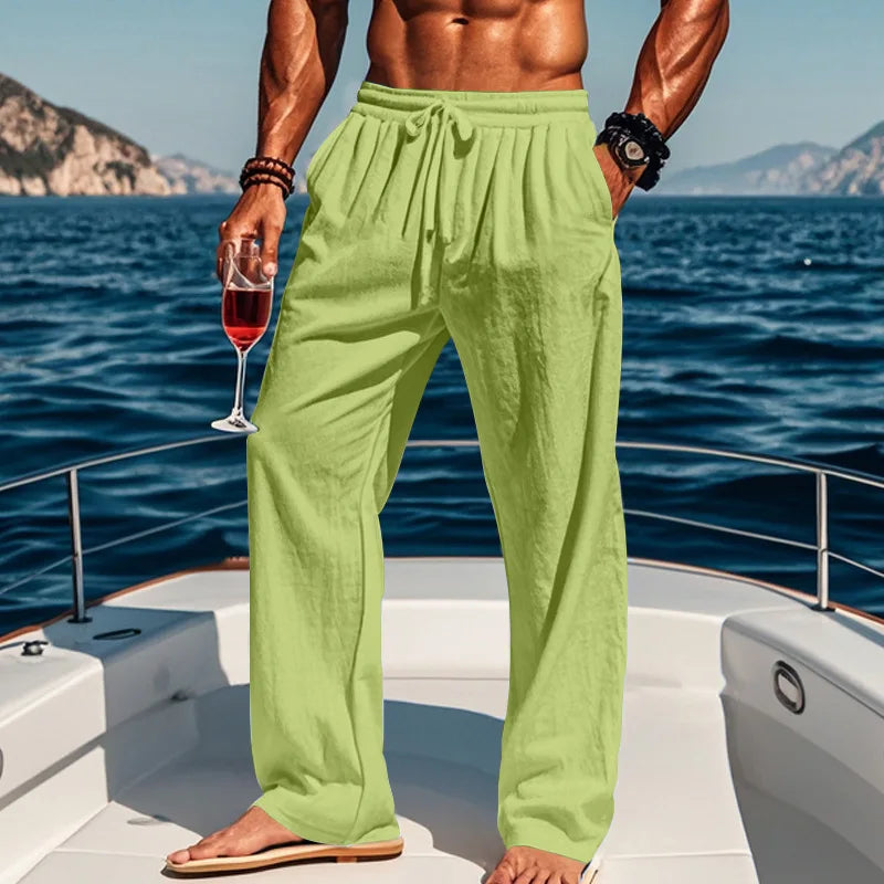 Maqiato | Men's Linen Trousers