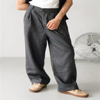 Maqiato | Men's Linen Wide-Leg Pants