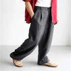 Maqiato | Men's Linen Wide-Leg Pants