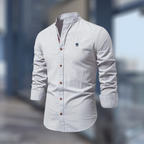 Maqiato | Men's Long Sleeve Classic Fit Polo Shirt