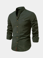 Maqiato | Men's Long Sleeve Classic Fit Polo Shirt
