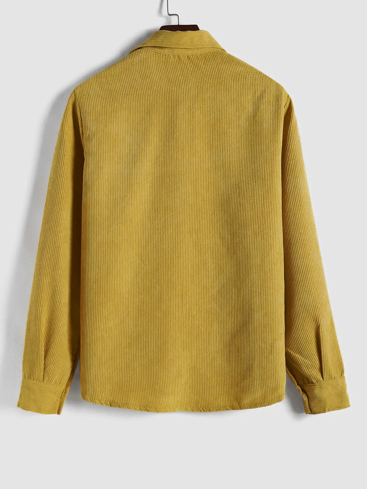 Maqiato | Men's Long Sleeve Half-Button Shirt