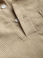 Maqiato | Men's Long Sleeve Half-Button Shirt