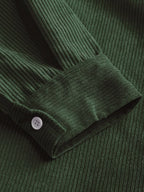 Maqiato | Men's Long Sleeve Half-Button Shirt