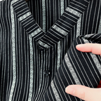 Maqiato | Men's Long Sleeve Striped Shirt