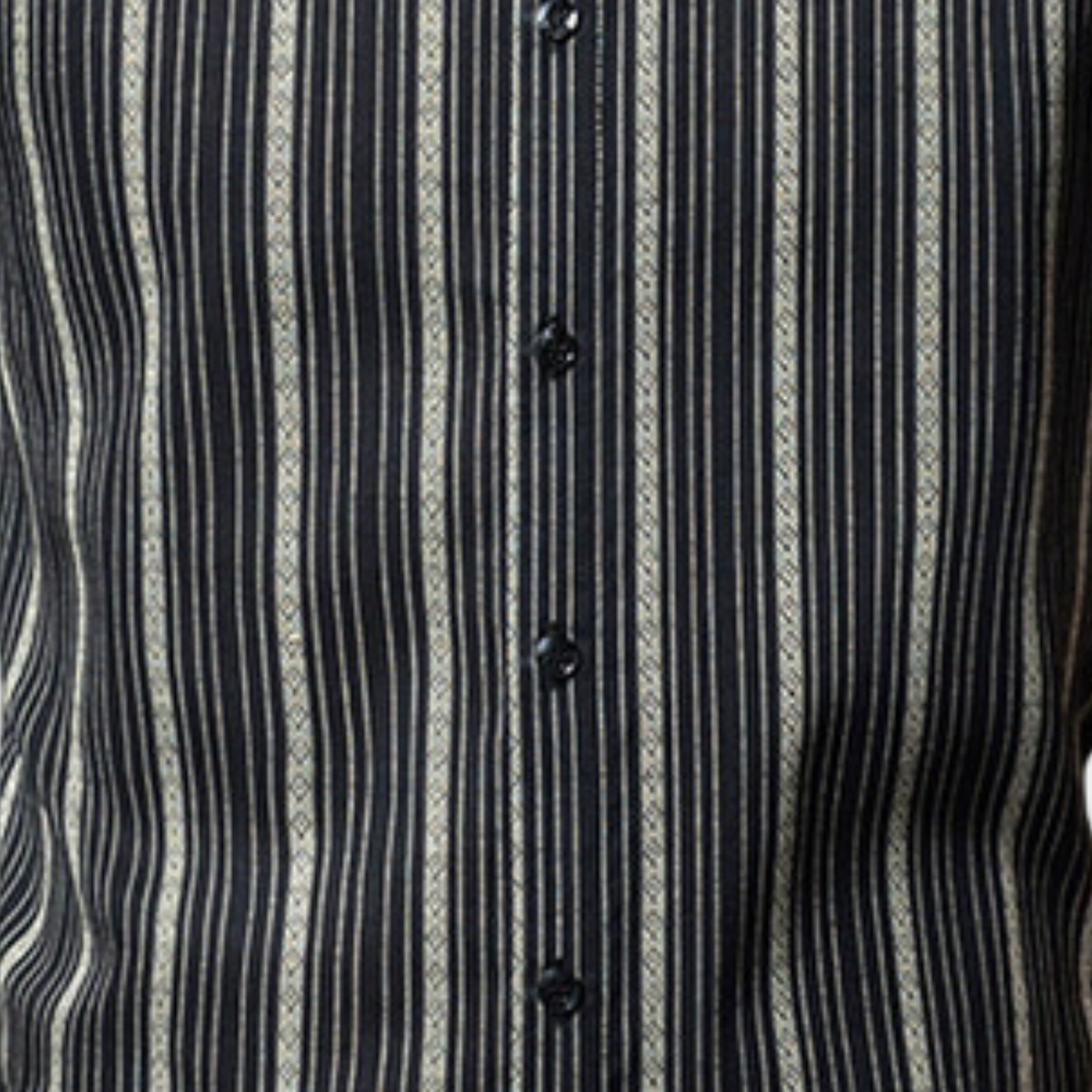 Maqiato | Men's Long Sleeve Striped Shirt