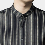 Maqiato | Men's Long Sleeve Striped Shirt