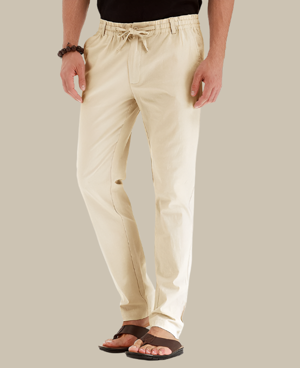 Maqiato | Men's Loose Fit Cotton Trousers