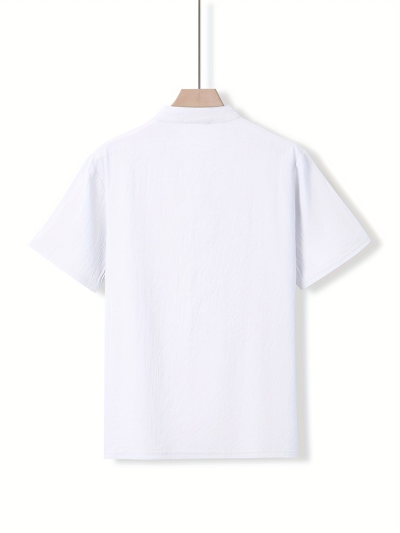 Maqiato | Men's Mandarin Collar Shirt