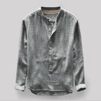 Maqiato | Men's Mandarin Collar Shirt