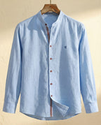 Maqiato | Men's Mandarin Collar Shirt