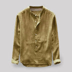 Maqiato | Men's Mandarin Collar Shirt