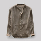 Maqiato | Men's Mandarin Collar Shirt