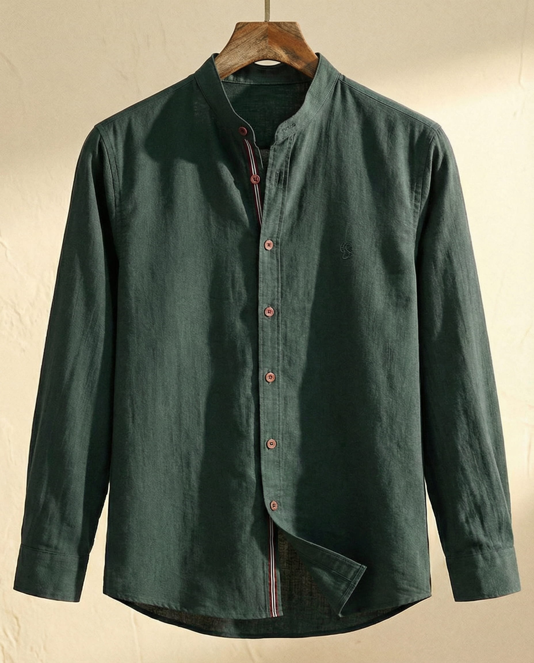 Maqiato | Men's Mandarin Collar Shirt