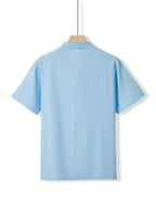 Maqiato | Men's Mandarin Collar Shirt