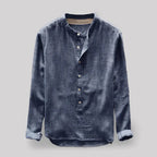 Maqiato | Men's Mandarin Collar Shirt