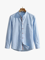 Maqiato | Men's Mandarin Collar Shirt