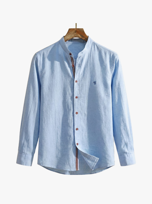 Maqiato | Men's Mandarin Collar Shirt