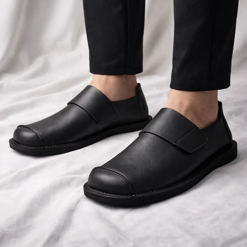 Maqiato | Men's Minimal Strap Loafers