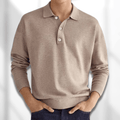 Maqiato | Men's Modern Fit Long Sleeve Polo