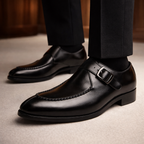 Maqiato | Men's Monk Strap Buckle Dress Shoes