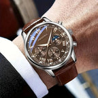Maqiato | Men's Moon Phase Watch