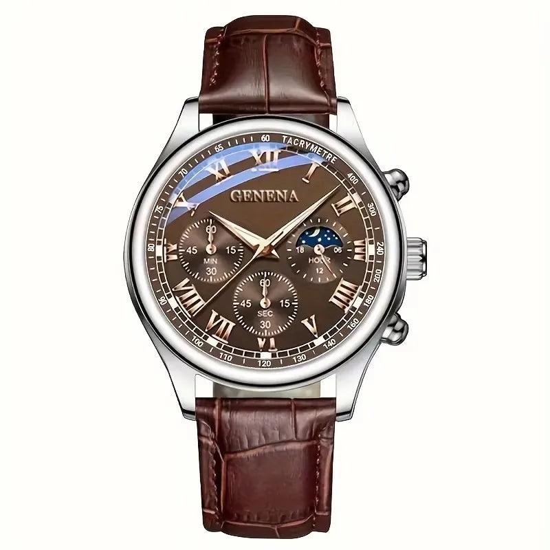 Maqiato | Men's Moon Phase Watch