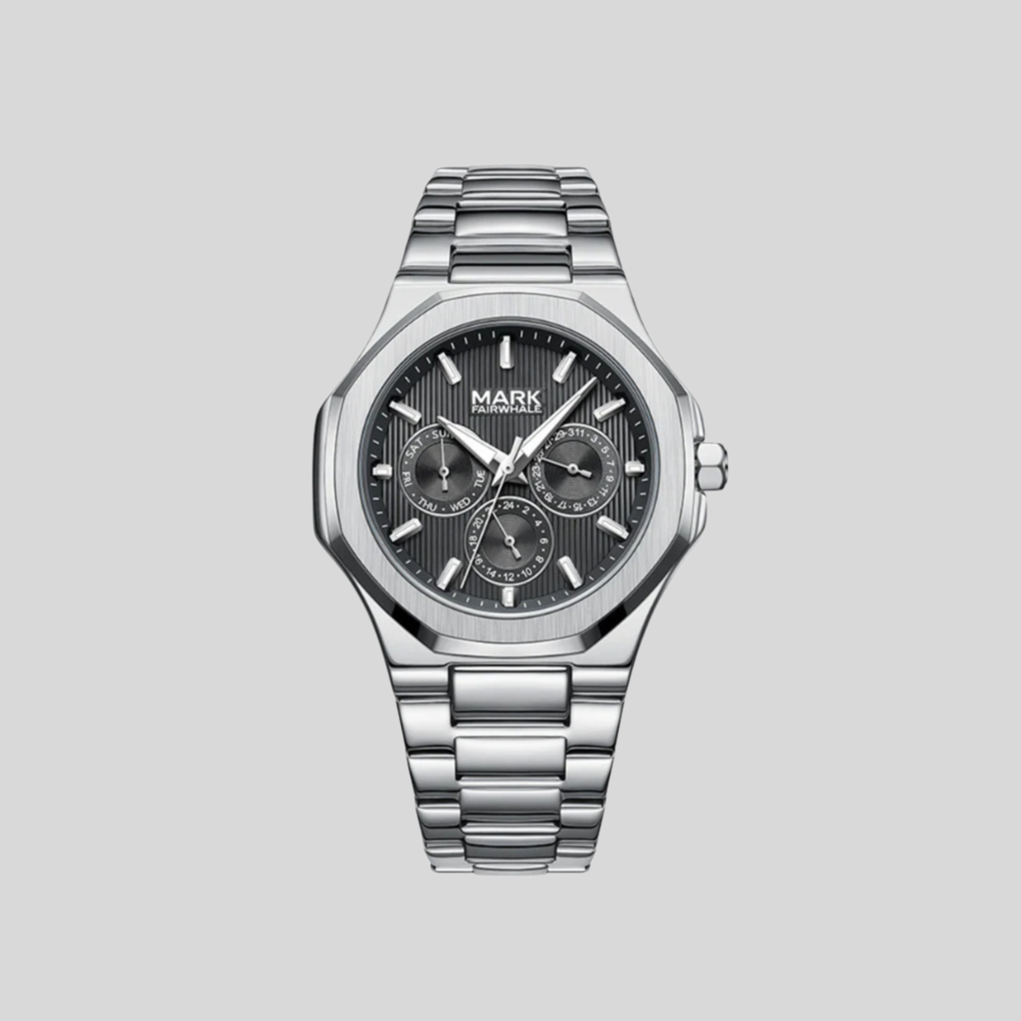 Maqiato | Men's Multifunction Steel Watch