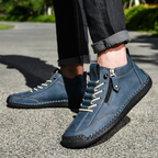 Maqiato | Men's Nubuck Zip Shoes