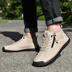 Maqiato | Men's Nubuck Zip Shoes