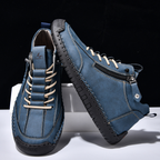 Maqiato | Men's Nubuck Zip Shoes