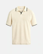 Maqiato | Men's Piqué Polo Shirt with Contrast Trim