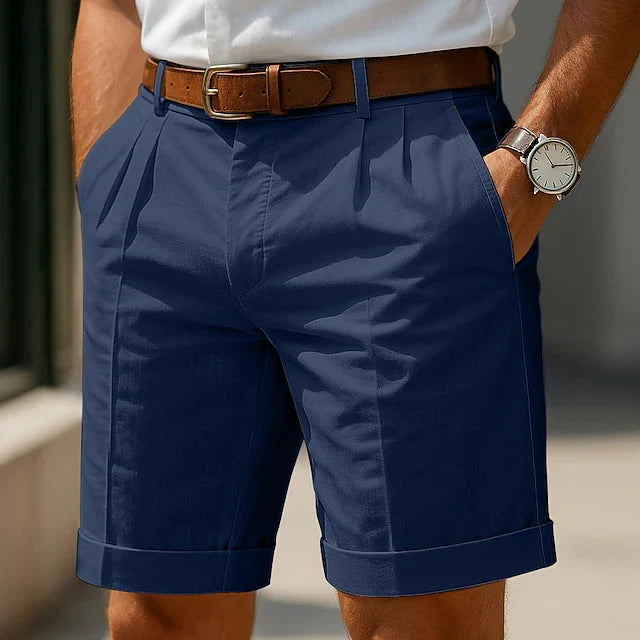 Maqiato | Men's Pleated Shorts