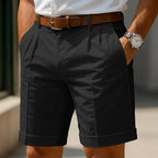 Maqiato | Men's Pleated Shorts