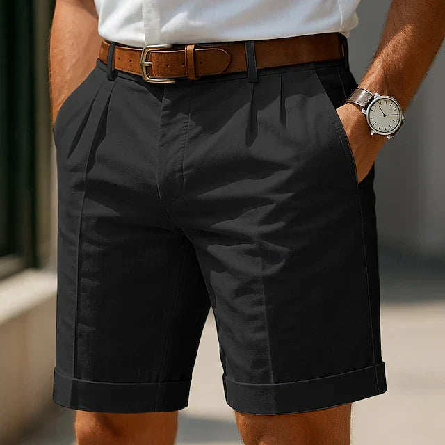 Maqiato | Men's Pleated Summer Shorts