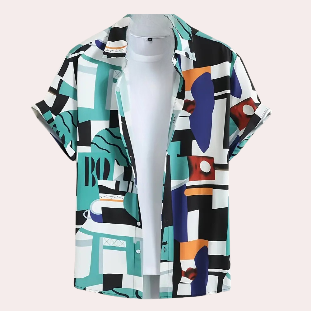 Maqiato | Men's Printed Cotton T-Shirt