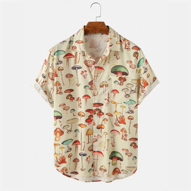 Maqiato | Men's Printed Summer Shirt