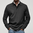 Maqiato | Men's Regular Fit Long Sleeve Polo Shirt
