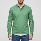 Maqiato | Men's Regular Fit Long Sleeve Polo Shirt