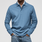 Maqiato | Men's Regular Fit Long Sleeve Polo Shirt