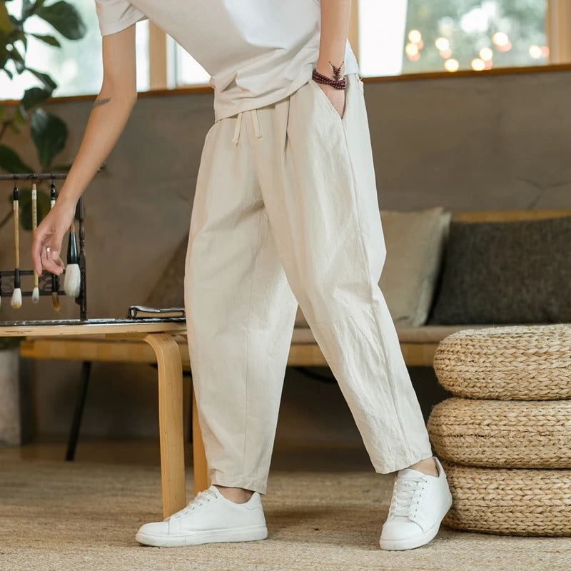 Maqiato | Men's Relaxed-Fit Casual Trousers