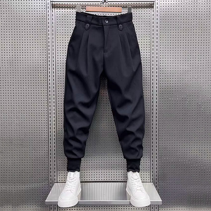 Maqiato | Men's Relaxed Fit Pants in Black
