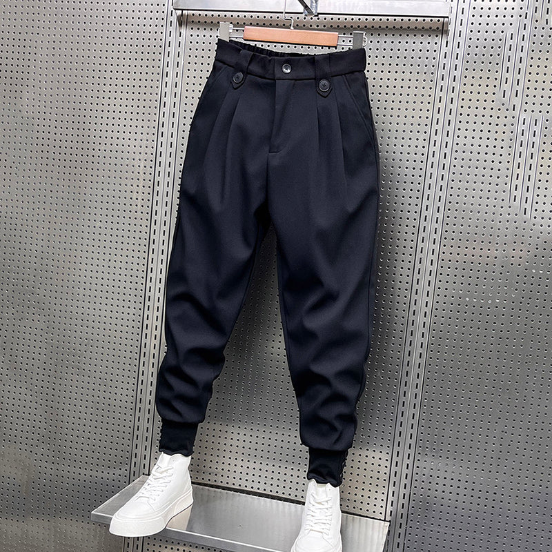 Maqiato | Men's Relaxed Fit Pants in Black