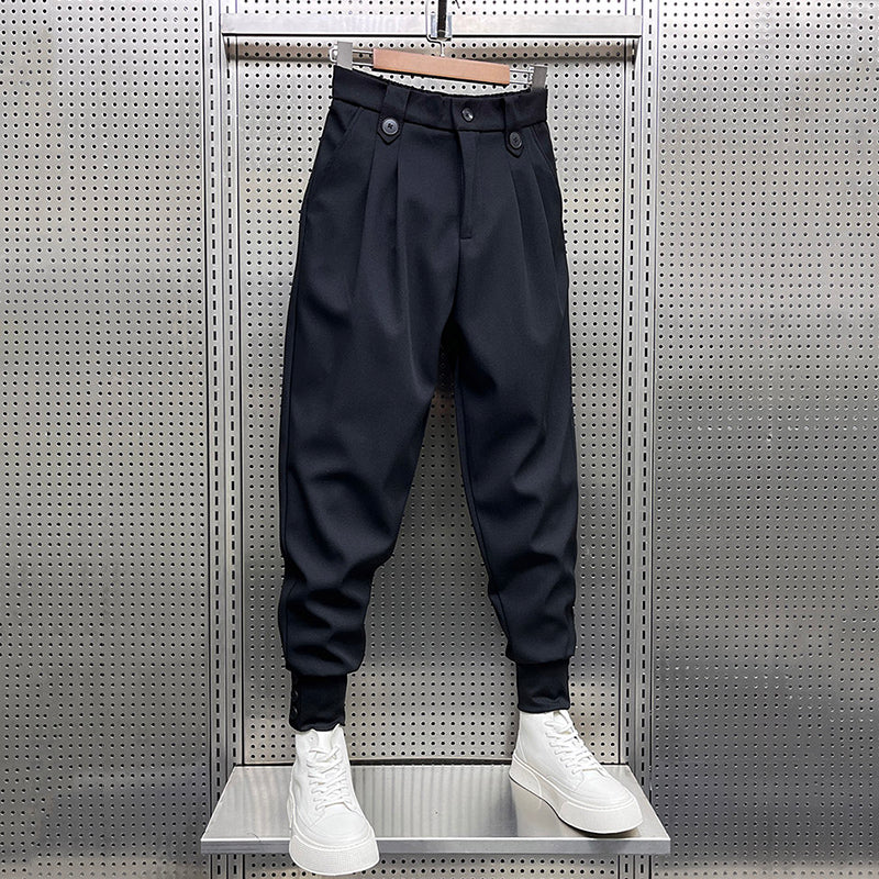 Maqiato | Men's Relaxed Fit Pants in Black