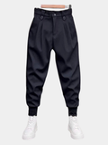 Maqiato | Men's Relaxed Fit Pants in Black