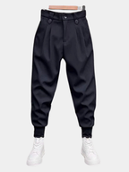 Maqiato | Men's Relaxed Fit Pants in Black