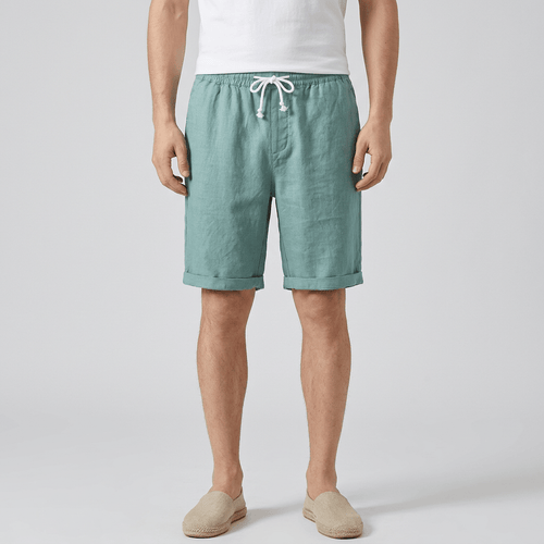 Maqiato | Men's Relaxed Linen Shorts