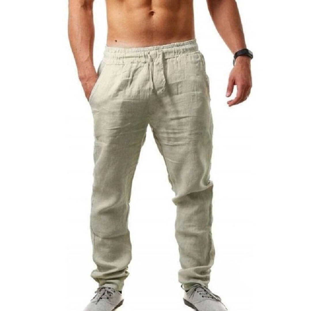 Maqiato | Men's Relaxed Linen Trousers