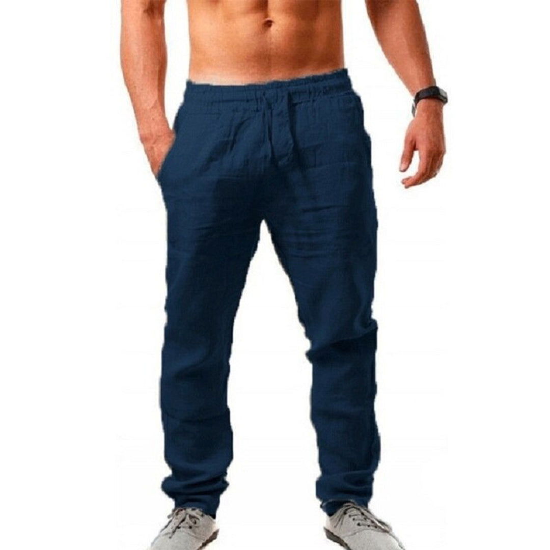 Maqiato | Men's Relaxed Linen Trousers
