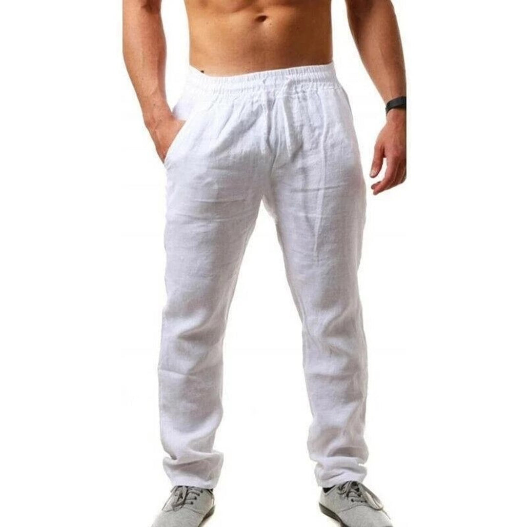 Maqiato | Men's Relaxed Linen Trousers